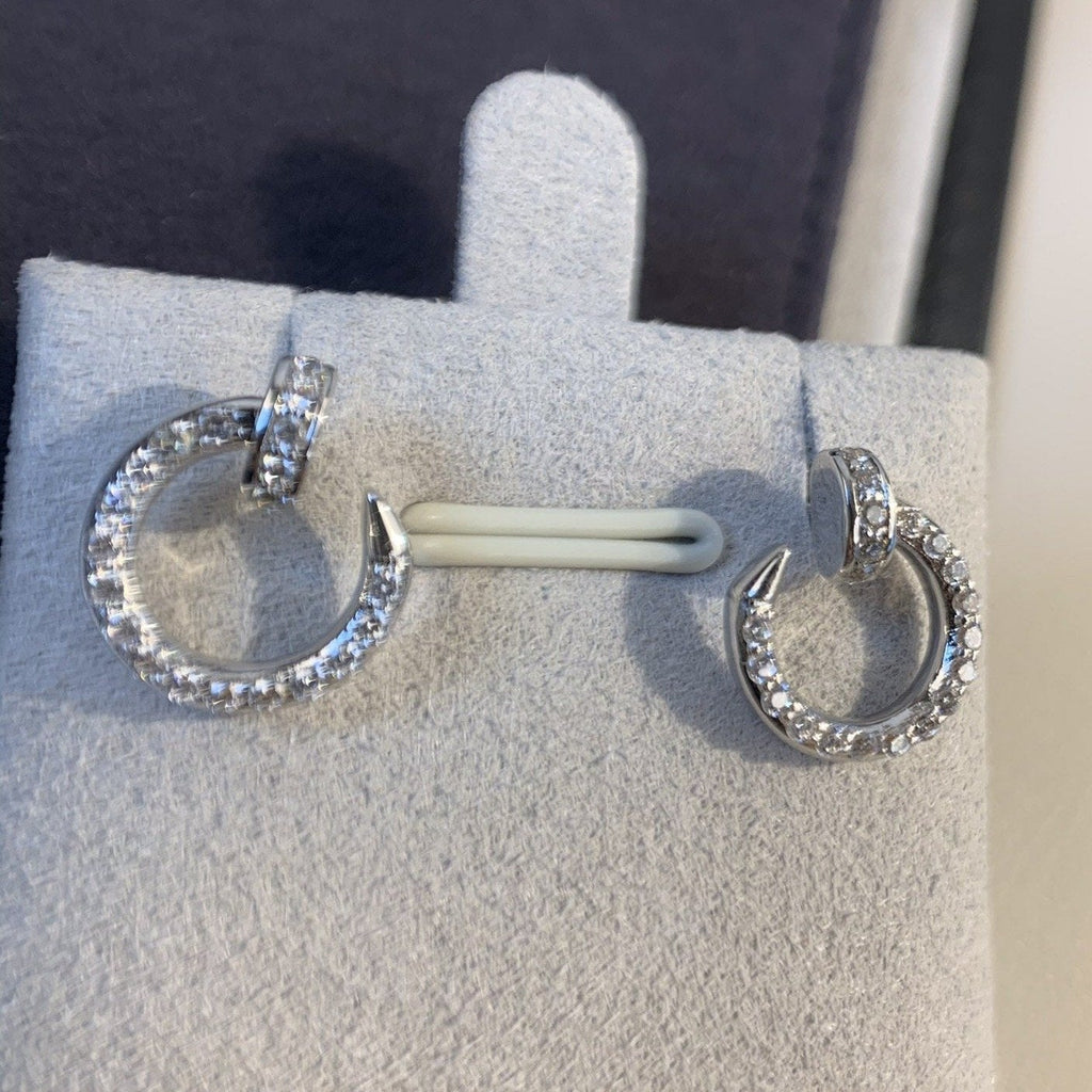 ¡®Twinkle jewelry¡¯JUSTE EARRINGS SILVER DIAMONDS