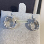 ¡®Twinkle jewelry¡¯JUSTE EARRINGS SILVER DIAMONDS