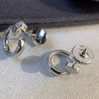 ¡®Twinkle jewelry¡¯JUSTE EARRINGS SILVER DIAMONDS