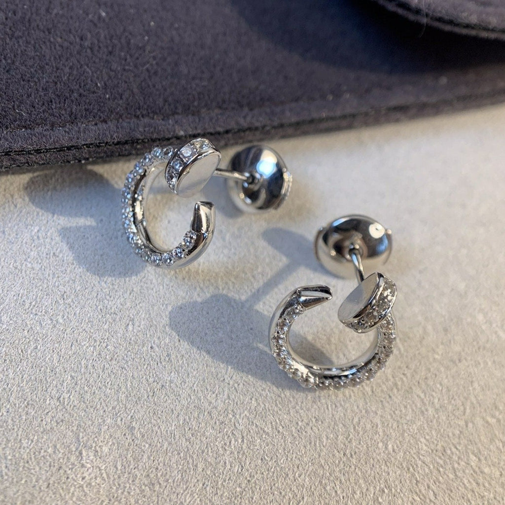 ¡®Twinkle jewelry¡¯JUSTE EARRINGS SILVER DIAMONDS