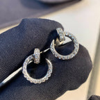 ¡®Twinkle jewelry¡¯JUSTE EARRINGS SILVER DIAMONDS