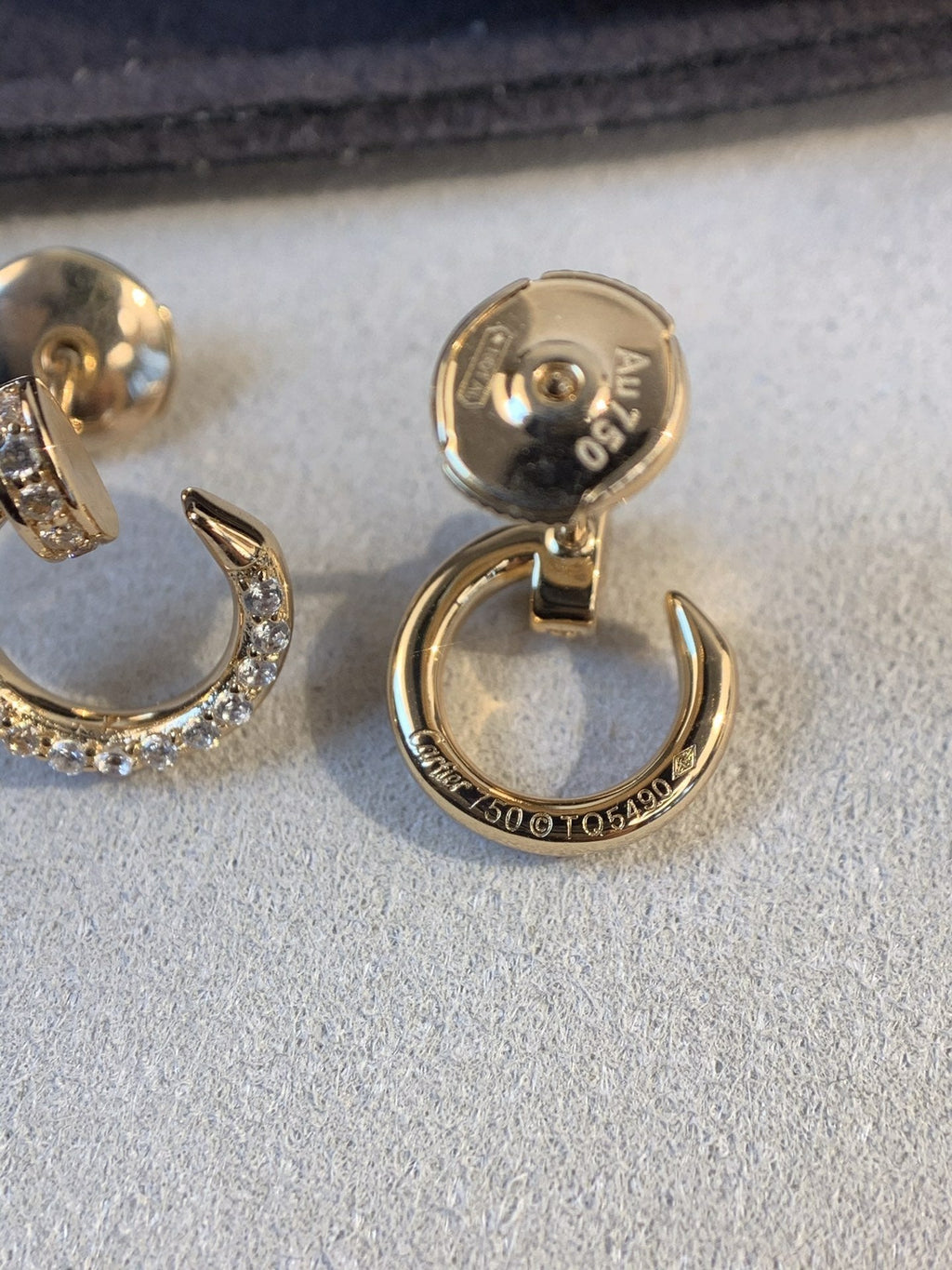 ¡®Twinkle jewelry¡¯JUSTE EARRINGS GOLD DIAMONDS
