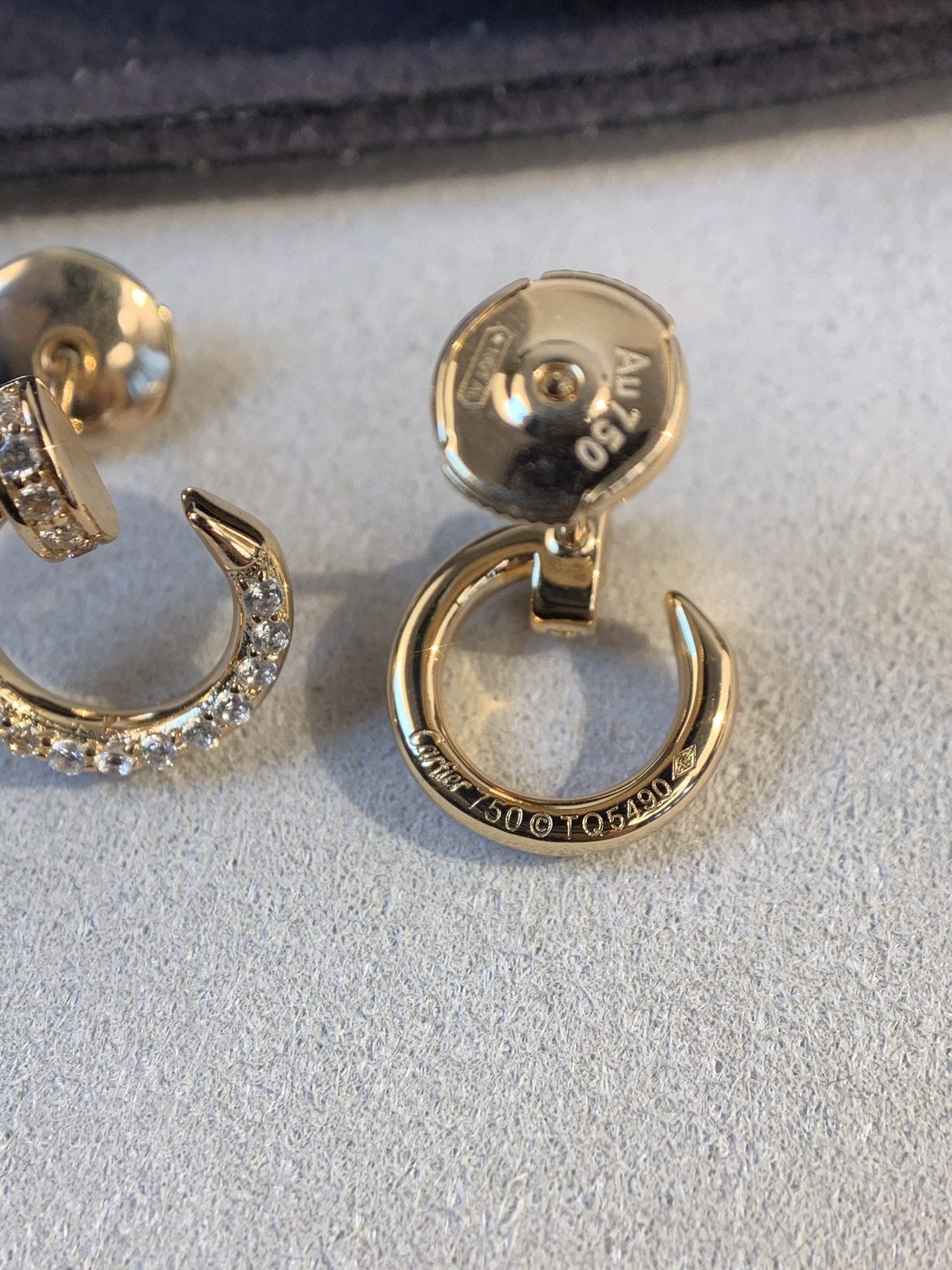 ¡®Twinkle jewelry¡¯JUSTE EARRINGS GOLD DIAMONDS