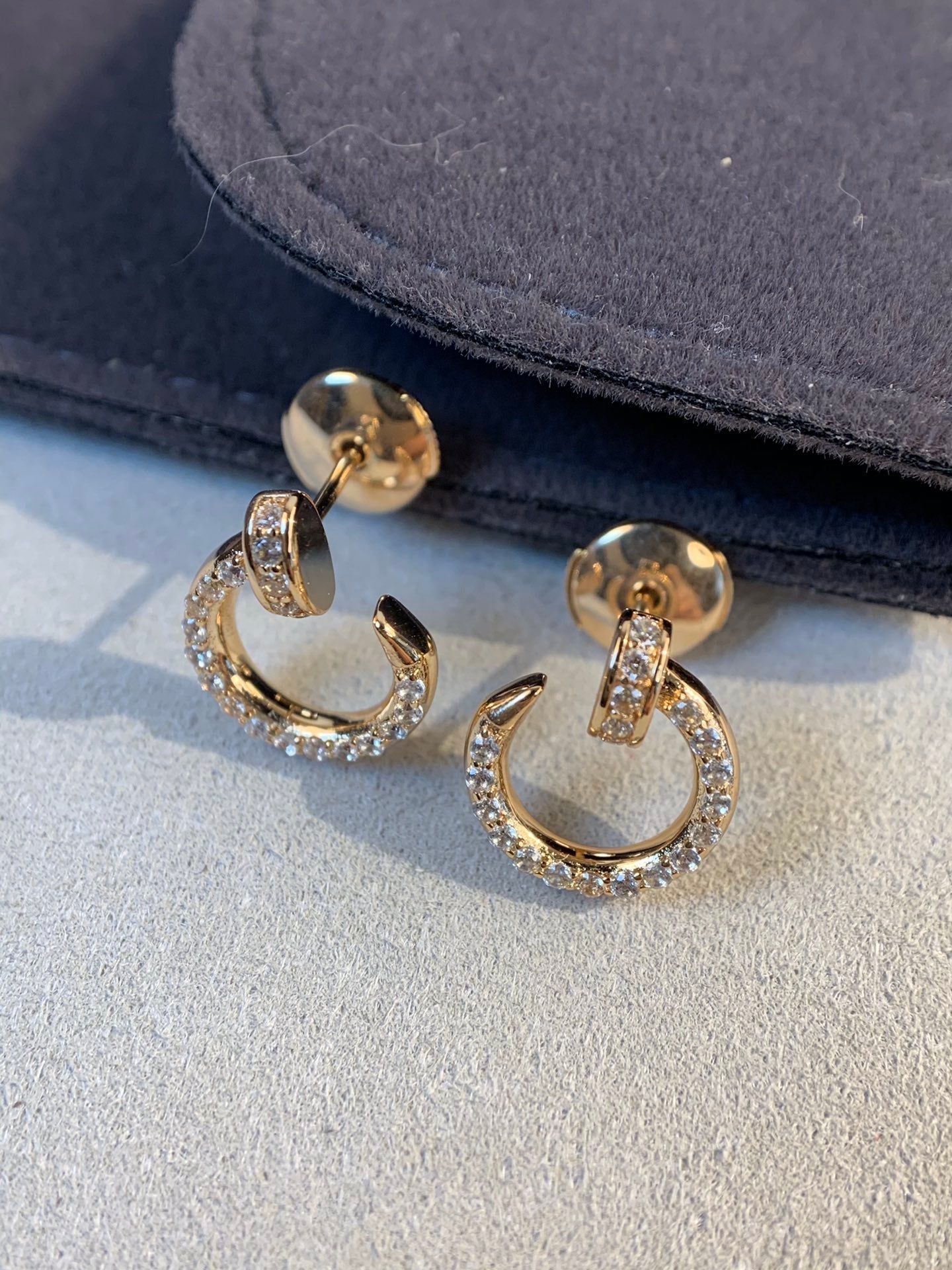 ¡®Twinkle jewelry¡¯JUSTE EARRINGS GOLD DIAMONDS