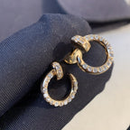 ¡®Twinkle jewelry¡¯JUSTE EARRINGS GOLD DIAMONDS