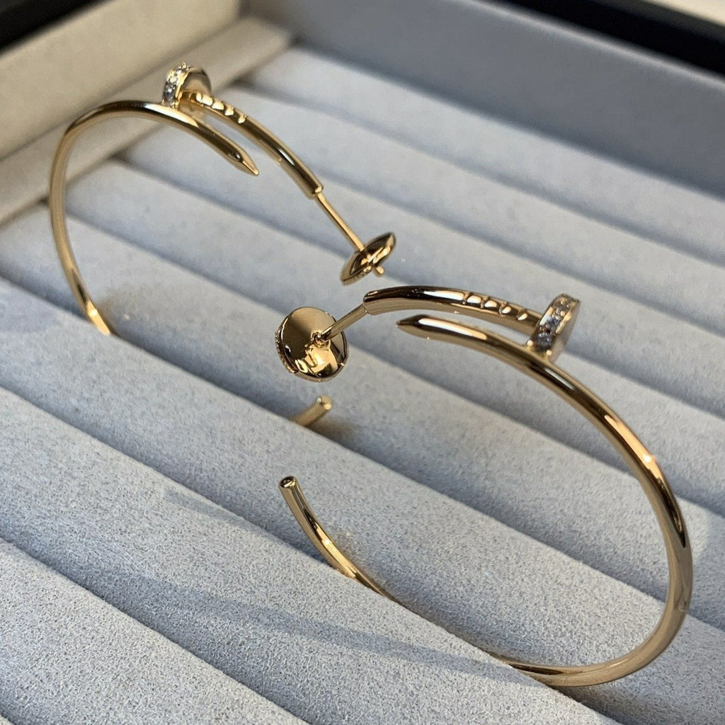 ¡®Twinkle jewelry¡¯JUSTE EARRINGS GOLD DIAMONDS 1.8MM