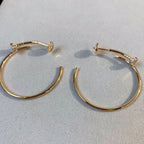 ¡®Twinkle jewelry¡¯JUSTE EARRINGS GOLD DIAMONDS 1.8MM