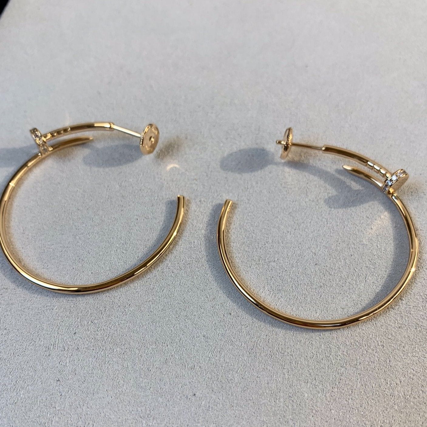 ¡®Twinkle jewelry¡¯JUSTE EARRINGS GOLD DIAMONDS 1.8MM