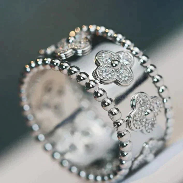 ¡®Twinkle jewelry¡¯CLOVER KALEIDOSCOPE RING 10MM
