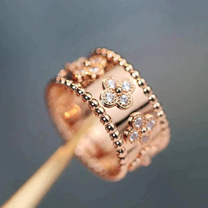¡®Twinkle jewelry¡¯CLOVER KALEIDOSCOPE RING 10MM