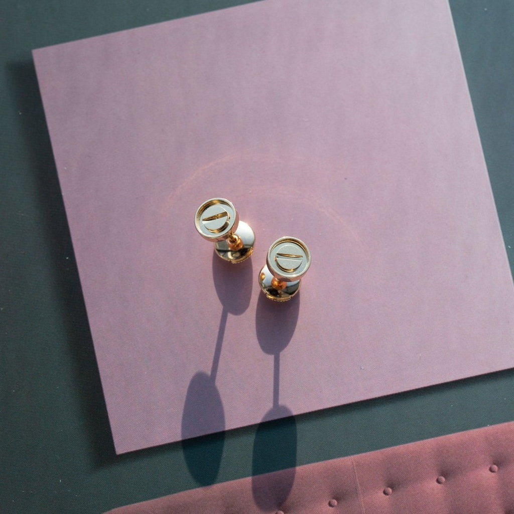 ¡®Twinkle jewelry¡¯LOVE EARRINGS PINK GOLD 10MM