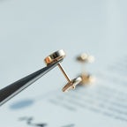 ¡®Twinkle jewelry¡¯LOVE EARRINGS PINK GOLD 10MM
