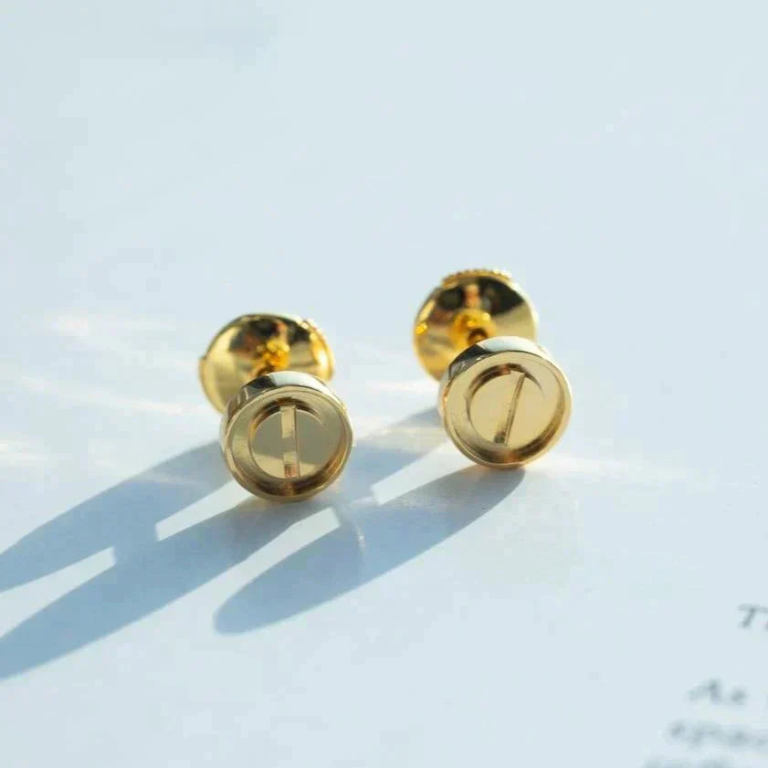 ¡®Twinkle jewelry¡¯LOVE EARRINGS GOLD 10MM