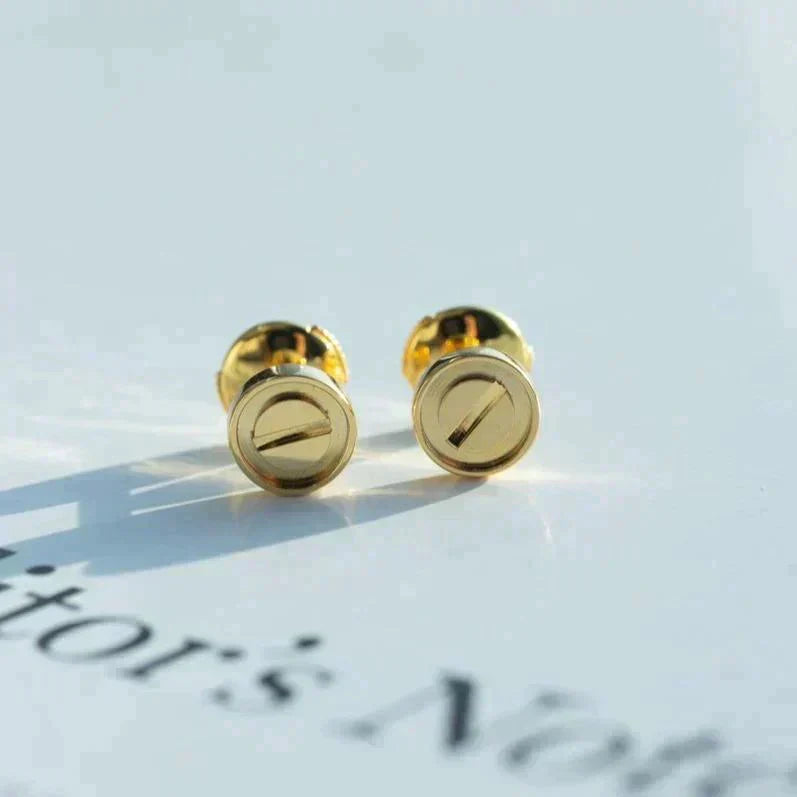 ¡®Twinkle jewelry¡¯LOVE EARRINGS GOLD 10MM