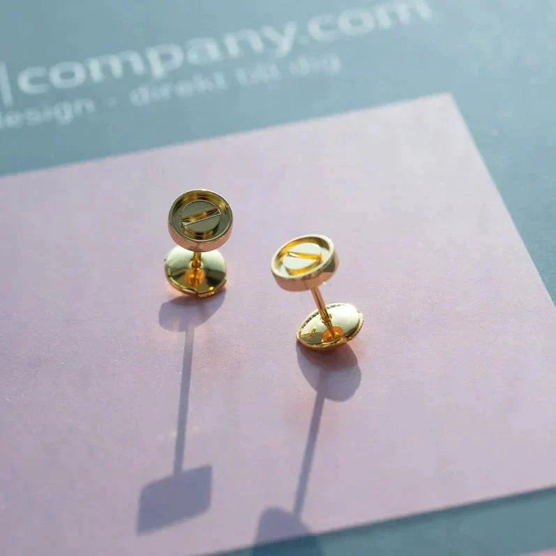 ¡®Twinkle jewelry¡¯LOVE EARRINGS GOLD 10MM