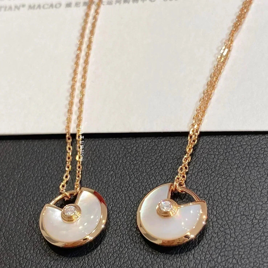 ¡®Twinkle jewelry¡¯AMULETTE ROSE GOLD MOP NECKLACE