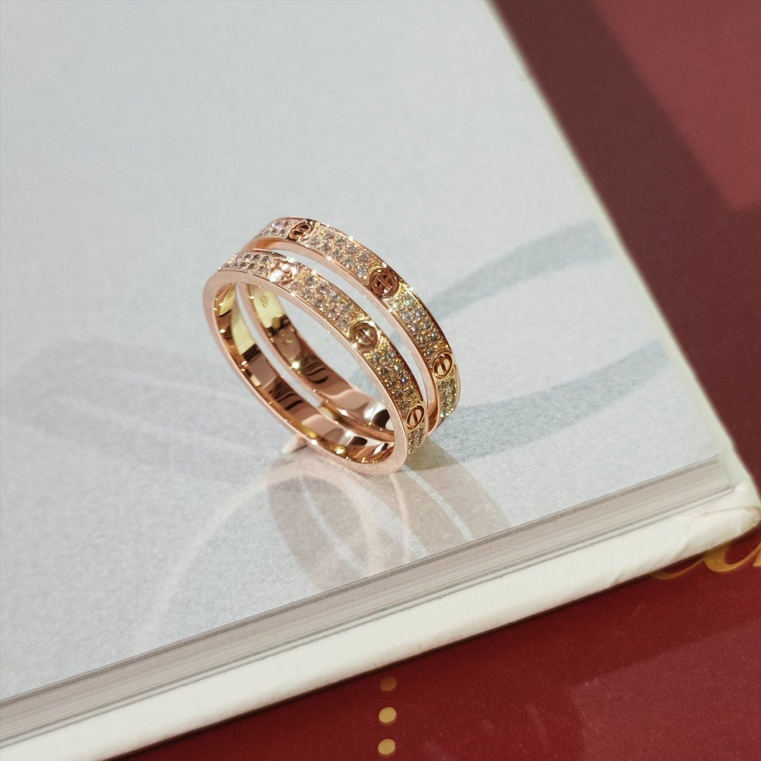 ¡®Twinkle jewelry¡¯LOVE RING 2.65MM DIAMOND