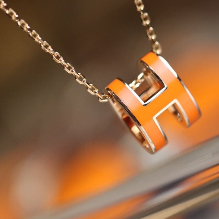 ¡®Twinkle jewelry¡¯POP H PEDANT PINK GOLD