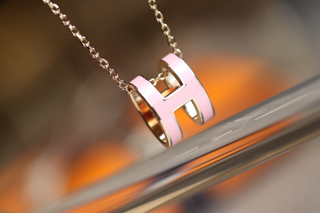 ¡®Twinkle jewelry¡¯POP H PEDANT PINK GOLD