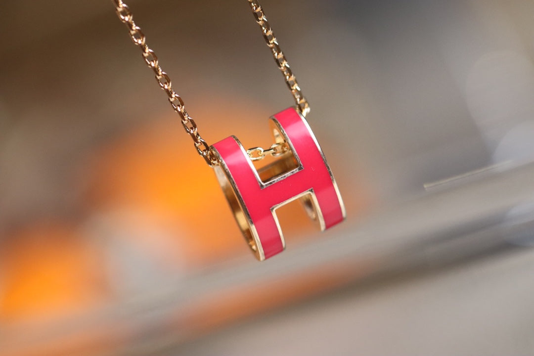 ¡®Twinkle jewelry¡¯POP H PEDANT PINK GOLD