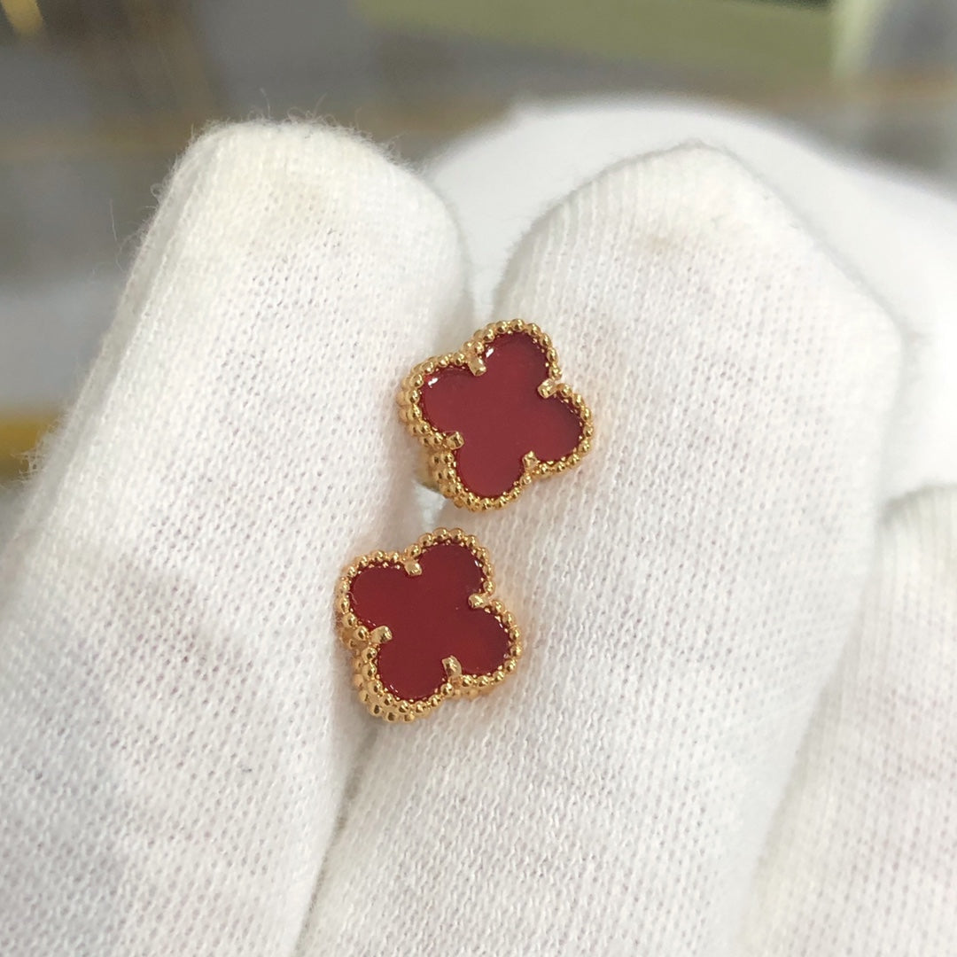 ¡®Twinkle jewelry¡¯CLOVER MINI GOLD EARRINGS