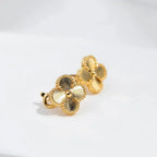 ¡®Twinkle jewelry¡¯CLOVER MEDIUM 1 MOTIFS LASER EARRINGS