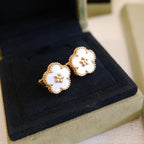 ¡®Twinkle jewelry¡¯LUCKY PINK GOLD WHITE MOP EARRINGS