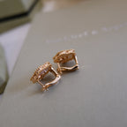 ¡®Twinkle jewelry¡¯LUCKY PINK GOLD WHITE MOP EARRINGS