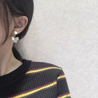 ¡®Twinkle jewelry¡¯CLOVER SWEET WHITE MOP EARRINGS