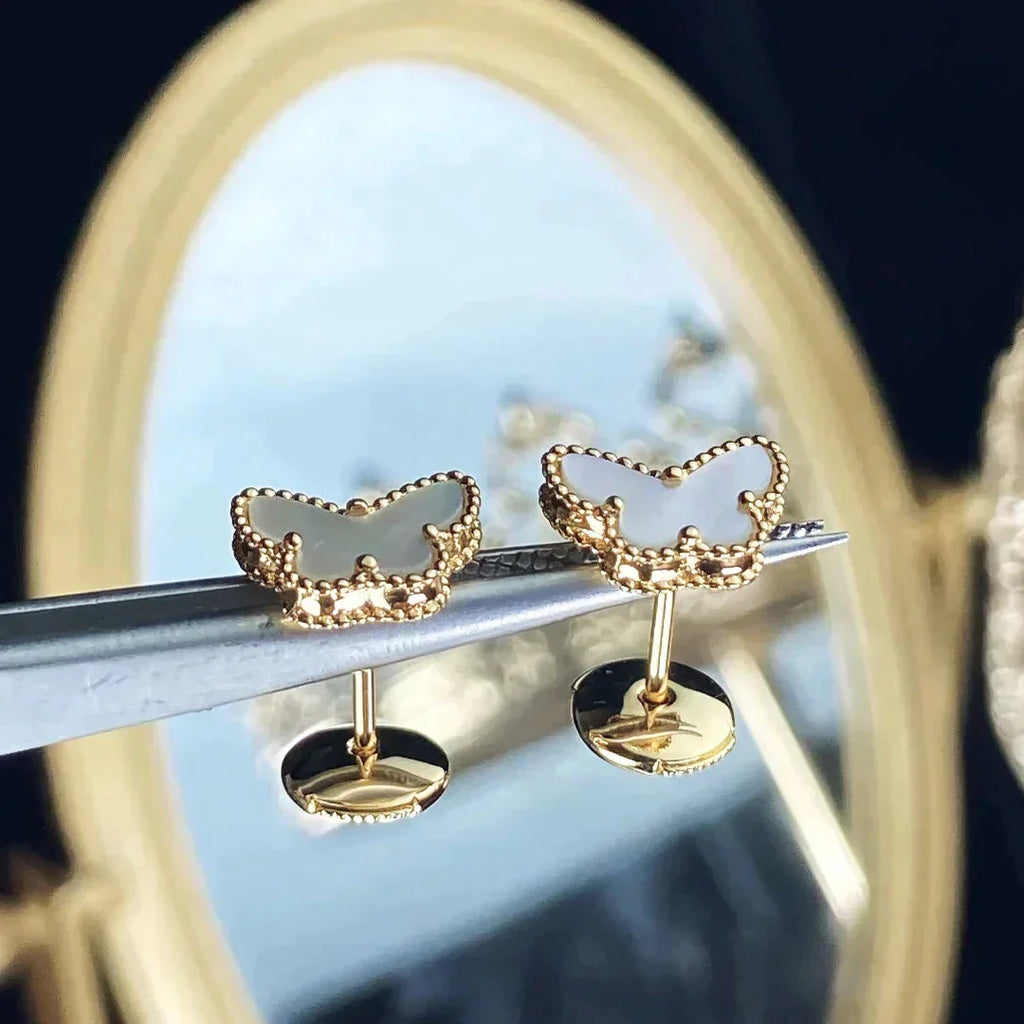 ¡®Twinkle jewelry¡¯SWEET BUTTERFLY MOP EARSTUDS