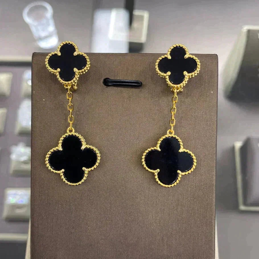 ¡®Twinkle jewelry¡¯CLOVER 2 MOTIFS  EARRINGS (MULTIPLE CHOICESC