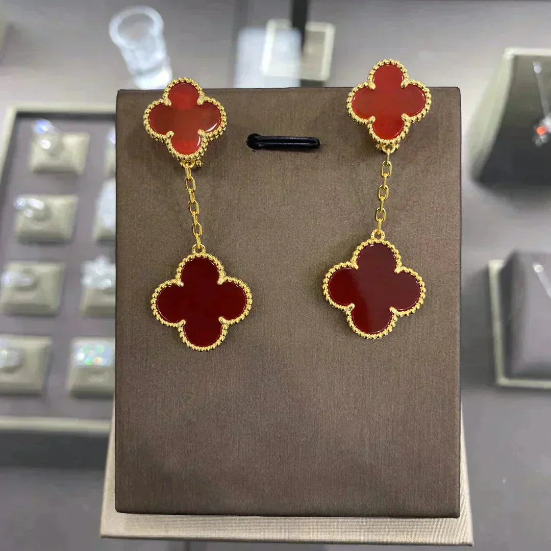 ¡®Twinkle jewelry¡¯CLOVER 2 MOTIFS  EARRINGS (MULTIPLE CHOICESC