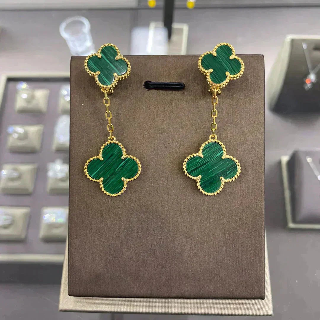 ¡®Twinkle jewelry¡¯CLOVER 2 MOTIFS  EARRINGS (MULTIPLE CHOICESC