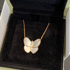 ¡®Twinkle jewelry¡¯BUTTERFLY GOLD MOP DIAMOND NECKLACE