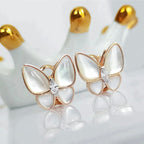 ¡®Twinkle jewelry¡¯BUTTERFLY MOP DIAMOND EARRINGS