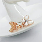 ¡®Twinkle jewelry¡¯BUTTERFLY MOP DIAMOND EARRINGS