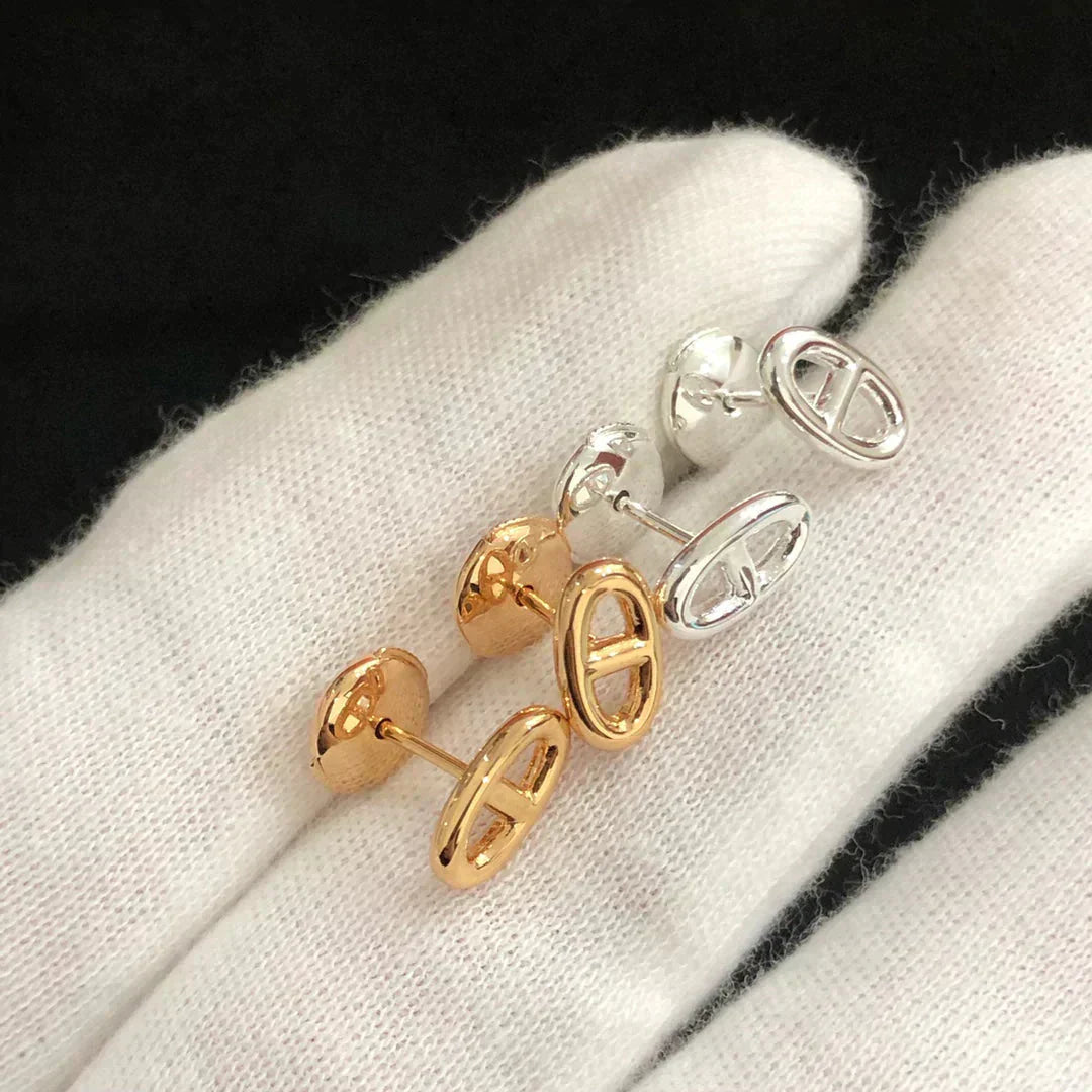 ¡®Twinkle jewelry¡¯CHAINE SMALL EARRINGS GOLD AND SILVER