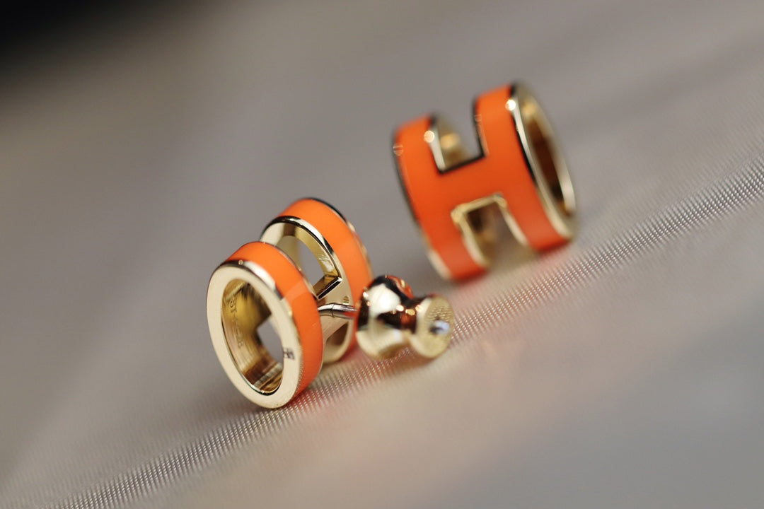 ¡®Twinkle jewelry¡¯MINI POP H EARRINGS ORANGE