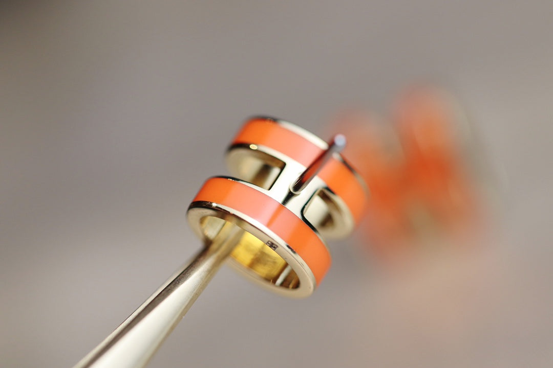 ¡®Twinkle jewelry¡¯MINI POP H EARRINGS ORANGE