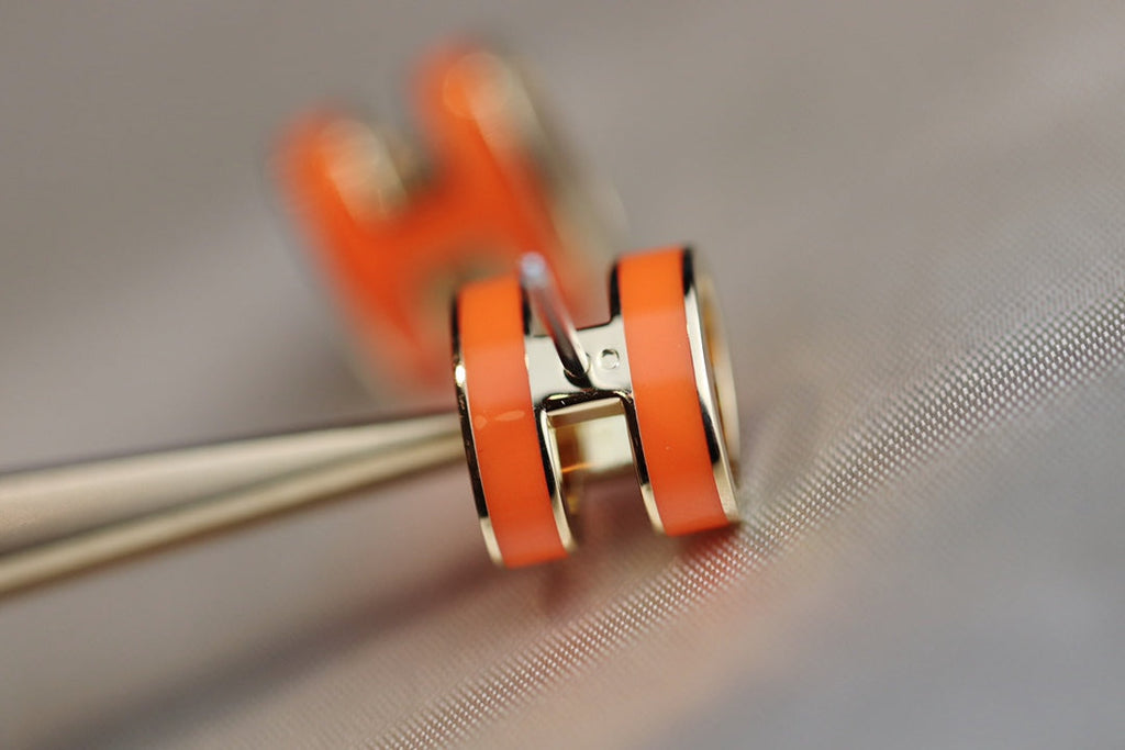 ¡®Twinkle jewelry¡¯MINI POP H EARRINGS ORANGE
