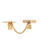 ¡®Twinkle jewelry¡¯HM KELLY CLOCHETTE DOUBLE RING IN  WITH DIAMONDS