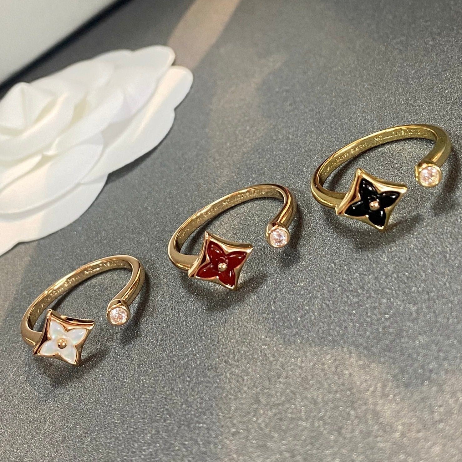 ¡®Twinkle jewelry¡¯STAR 1 DIAMOND OPEN RING