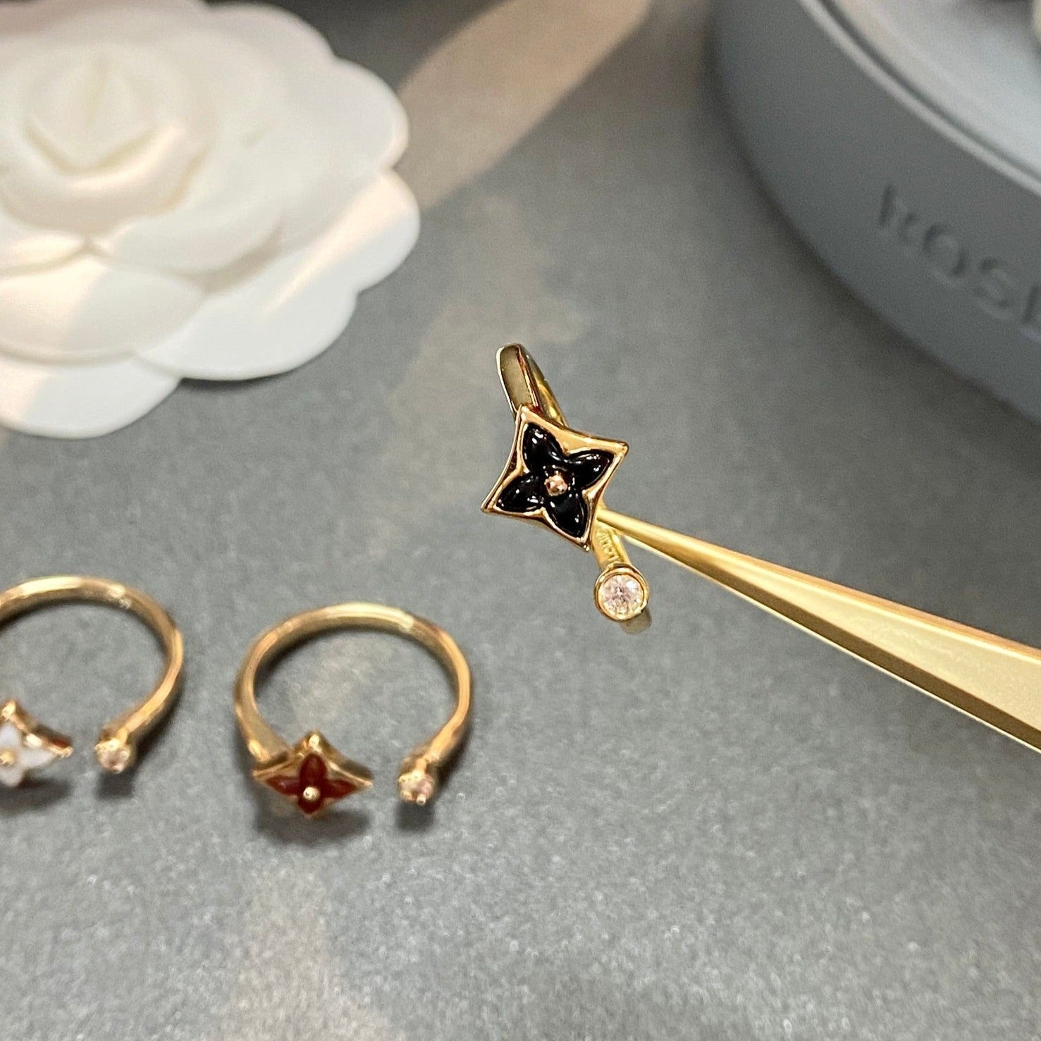 ¡®Twinkle jewelry¡¯STAR 1 DIAMOND OPEN RING