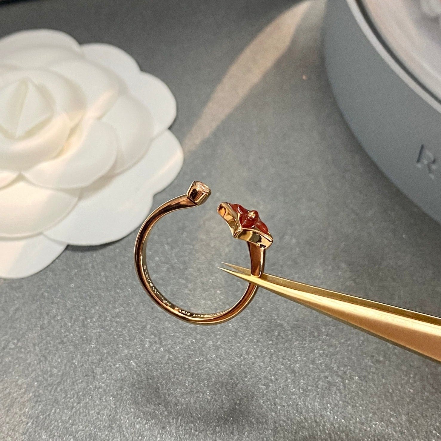 ¡®Twinkle jewelry¡¯STAR 1 DIAMOND OPEN RING