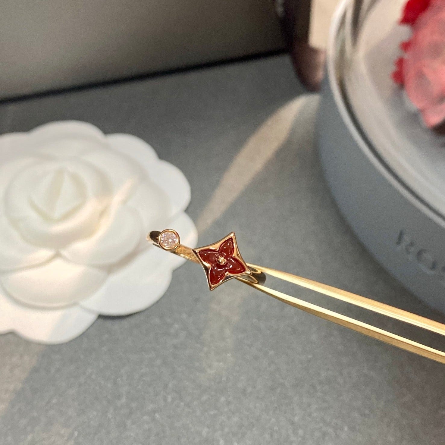 ¡®Twinkle jewelry¡¯STAR 1 DIAMOND OPEN RING