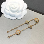 ¡®Twinkle jewelry¡¯STAR AND SUN 4 MOTIFS GOLD DIAMONDS BRACELET