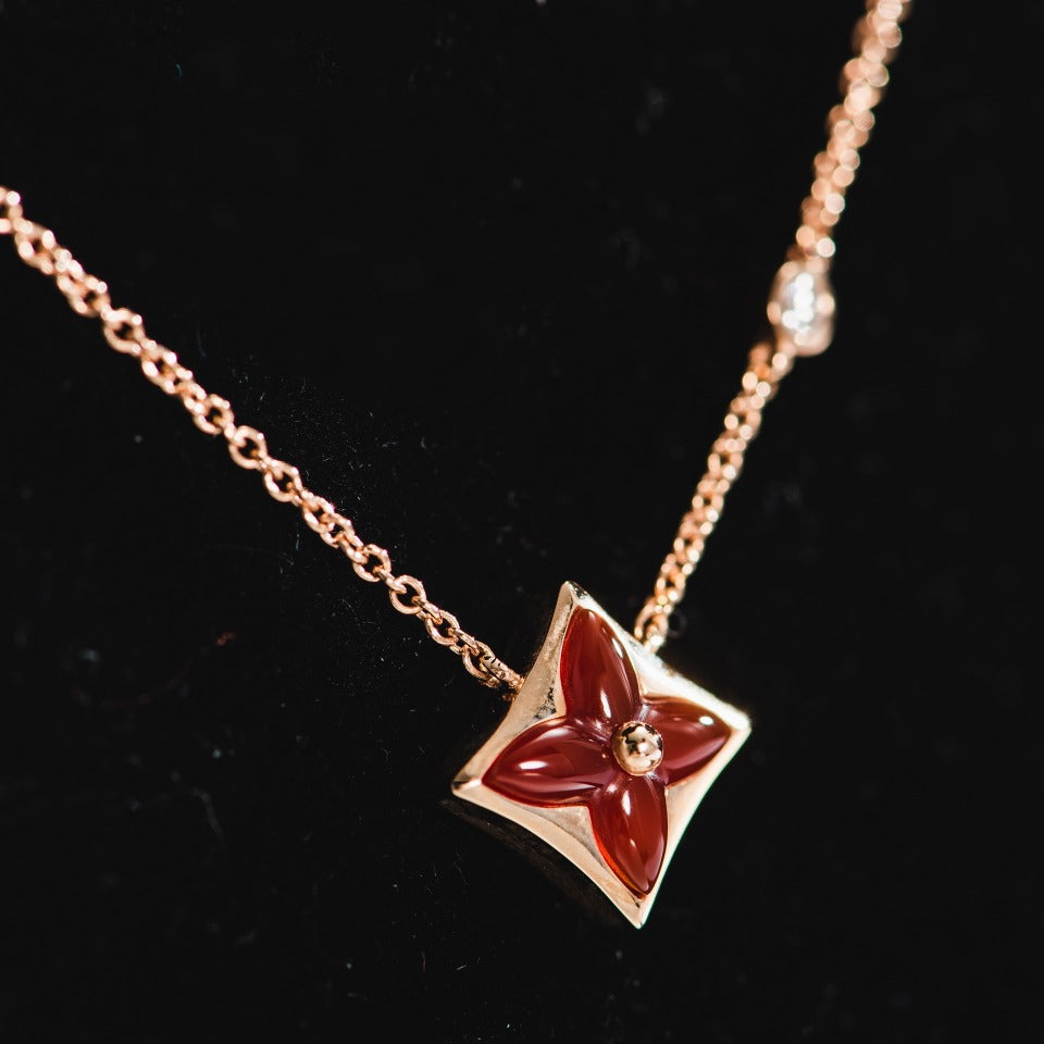 ¡®Twinkle jewelry¡¯STAR NECKLACE PINK GOLD 1 DIAMOND