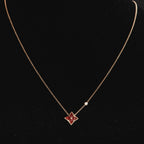 ¡®Twinkle jewelry¡¯STAR NECKLACE PINK GOLD 1 DIAMOND