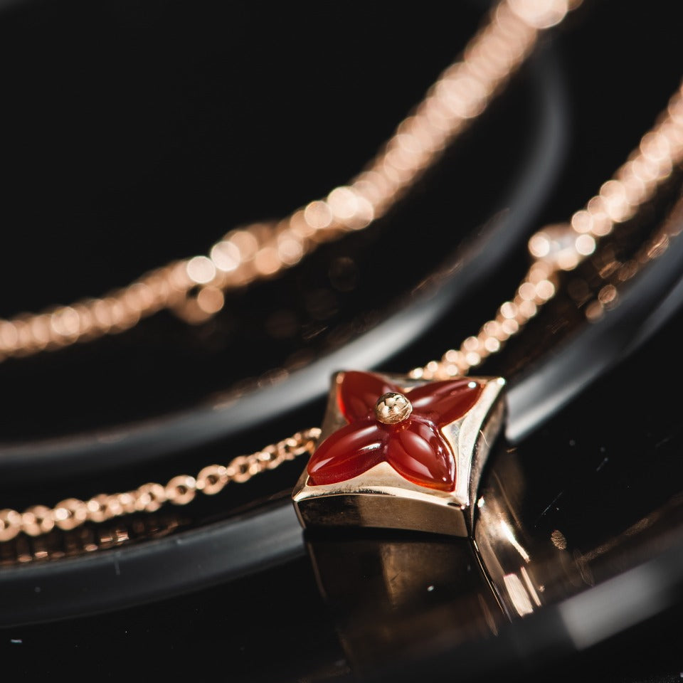 ¡®Twinkle jewelry¡¯STAR NECKLACE PINK GOLD 1 DIAMOND