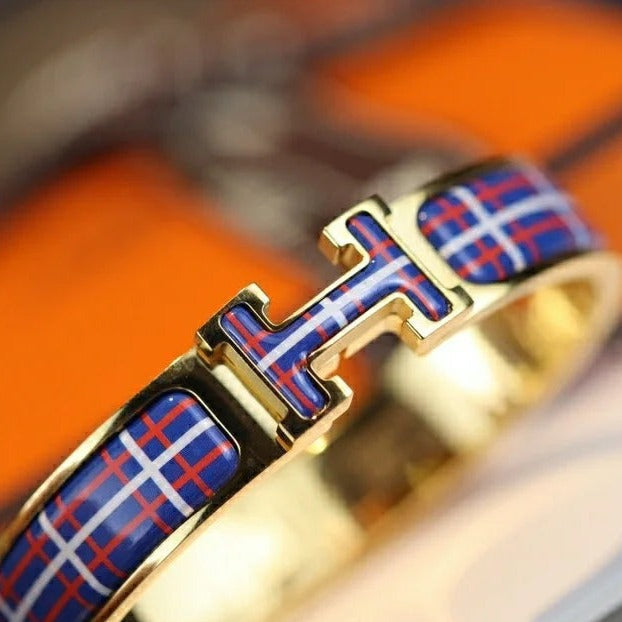 ¡®Twinkle jewelry¡¯H TARTAN BRACELET 12MM